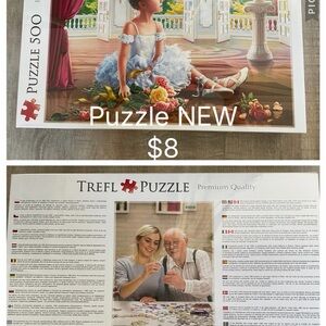 Puzzle 500-Piece Ballerina Scene